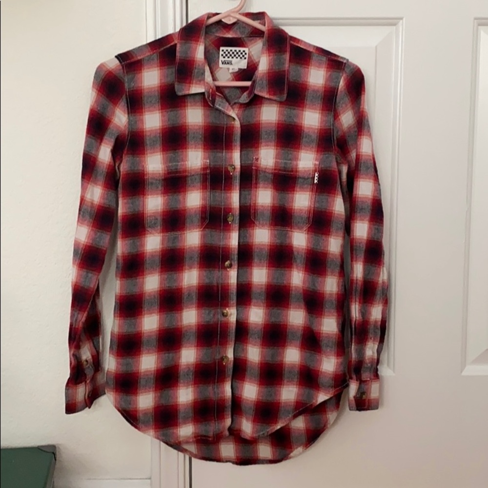 Red plaid flannel